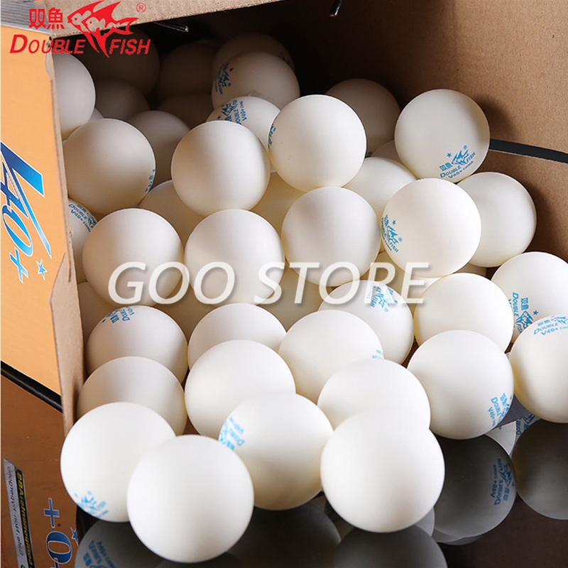 Table Tennis Video Game - 100 ballen Double Fish V40+ 1-Star