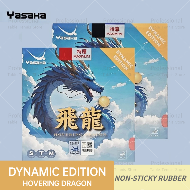 Table Tennis Yasaka - YASAKA Tafeltennisrubber HOVERING Dragon DYNAMIC Edition