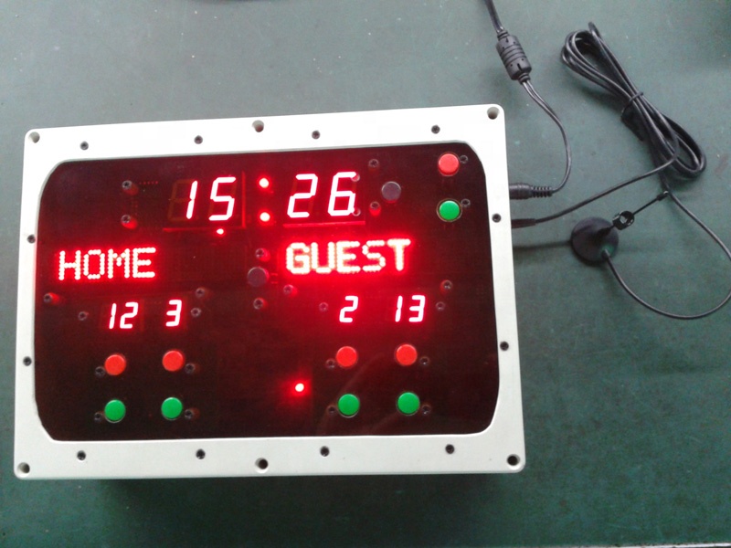 Table Tennis Score - Afstandsbediening Draadloos Elektronisch Digitaal Voetbal Volleybal