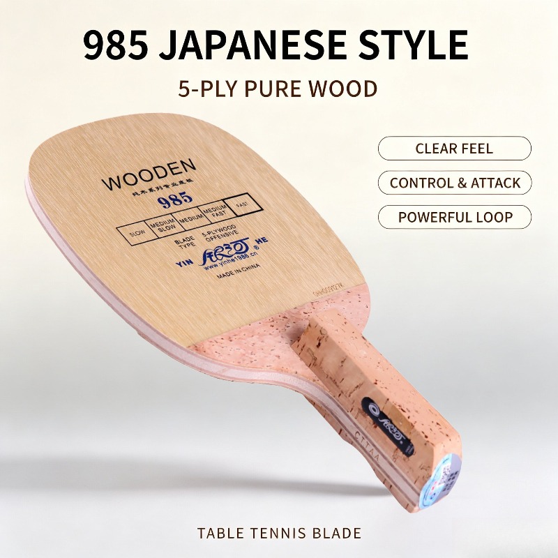 Table Tennis Venue - YINHE 985 Japanse Penhold Tafeltennis Blade