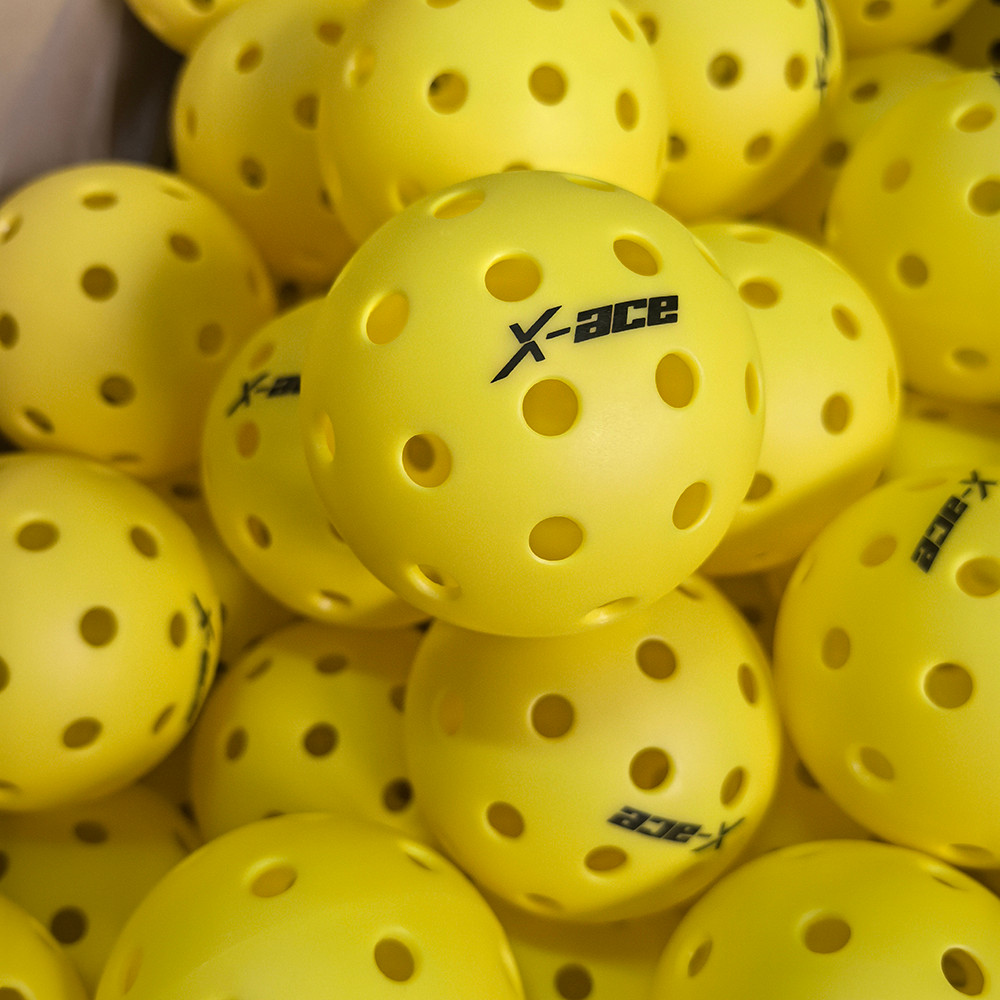 Table Tennis Score - X-ace Pickleballs Ballen, spuitgietstructuur, 26/40 gaten