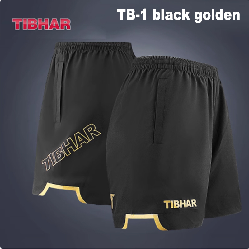 Table Tennis Shorts - Tibhar Tafeltennisshorts TB-1 TB-3 TB-12 Ademende