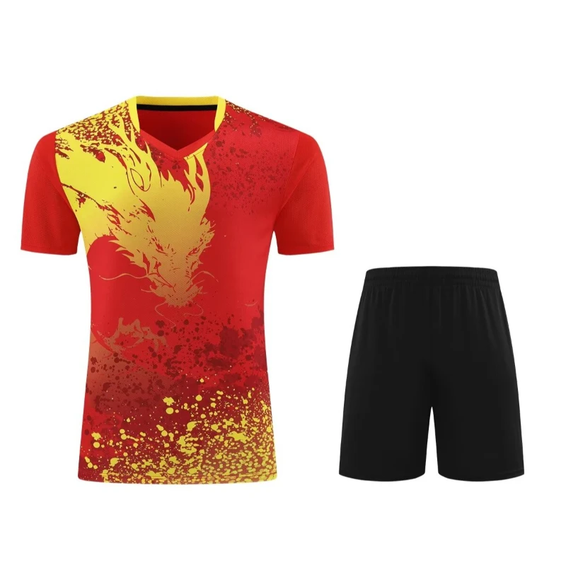 Table Tennis Shorts - 2025 Zomer Mannen Vrouwen China Draak