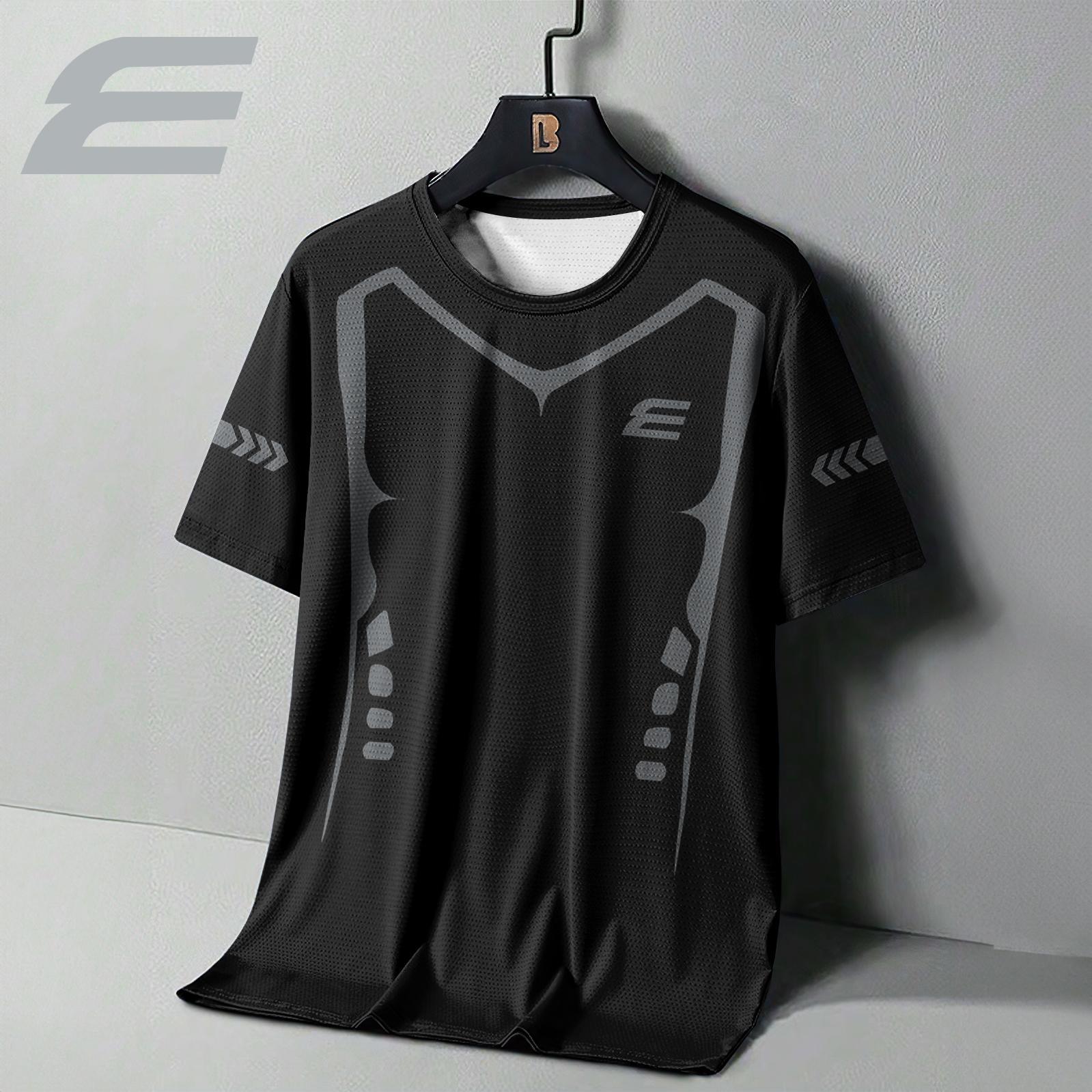 Table Tennis Shorts - 3D Heren T-shirt Tennis Sport Ronde