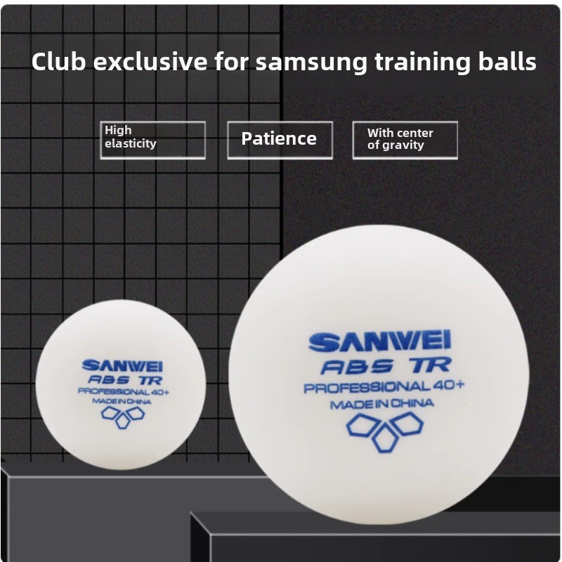 Table Tennis Video Game - 100 stuks Sanwei Nieuwe Materiaal Plastic