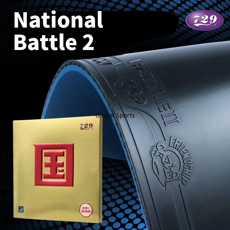 Table Tennis Association - Originele 729 BATTLE 2 NATIONAL Blue