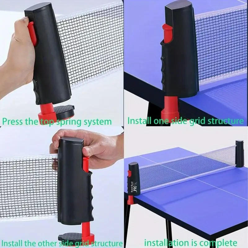 Table Tennis Net - 2025 Hot Tafeltennisnet Overal Intrekbaar Rek
