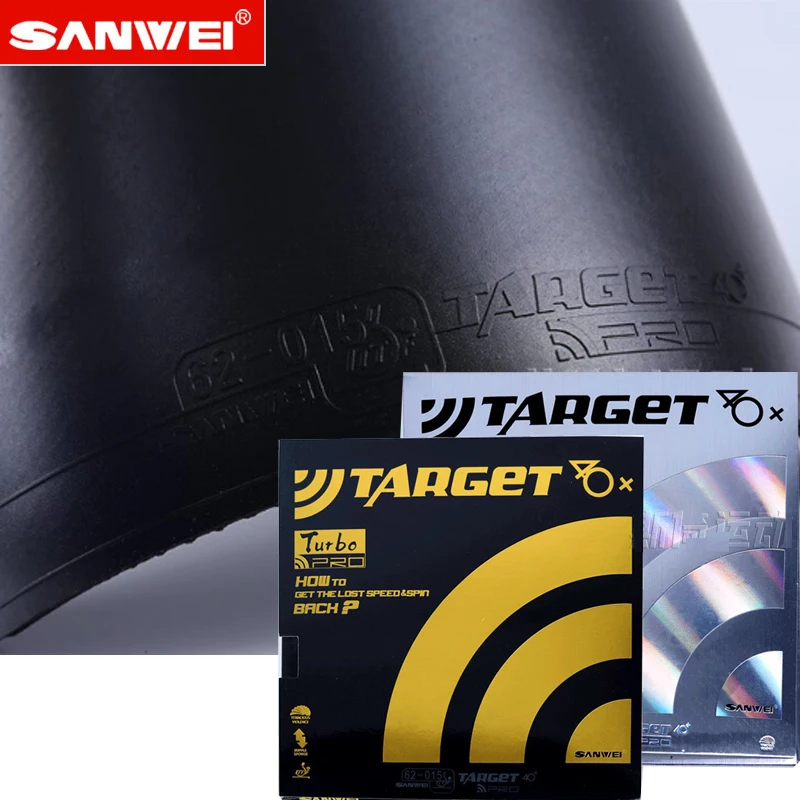 Table Tennis Germany - SANWEI EUROPA Target/Turbo 40+ Tafeltennisrubberplaat Puistjes