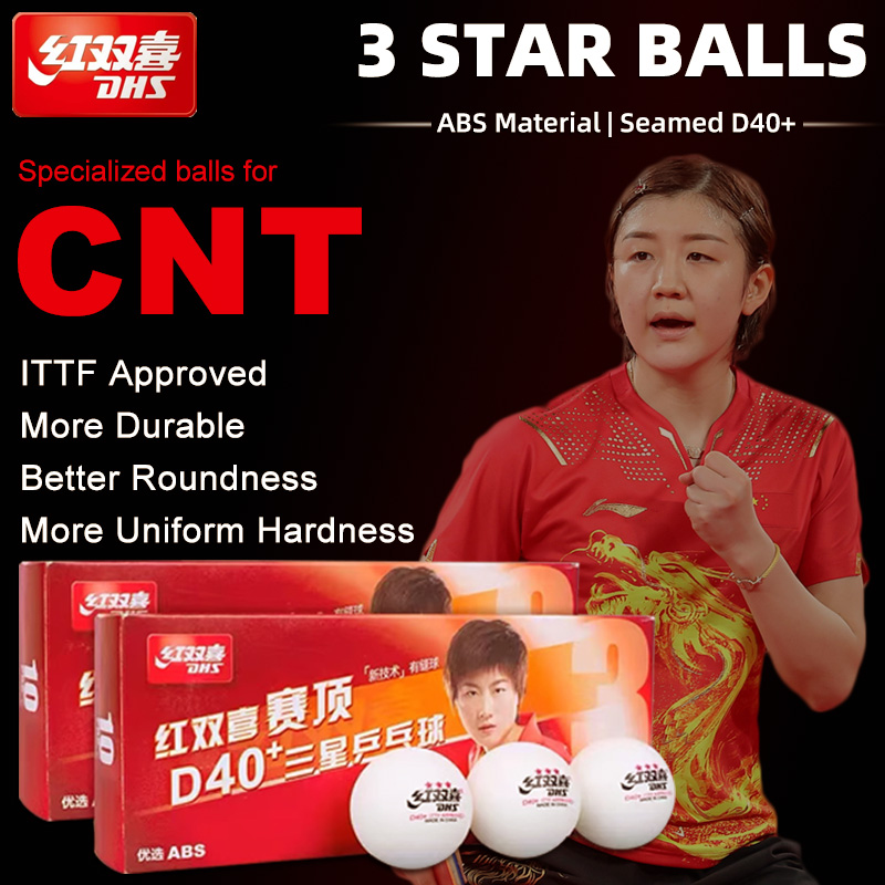 Table Tennis Video Game - DHS D40+ DJ40+ Pingpongballen 3-sterren ABS