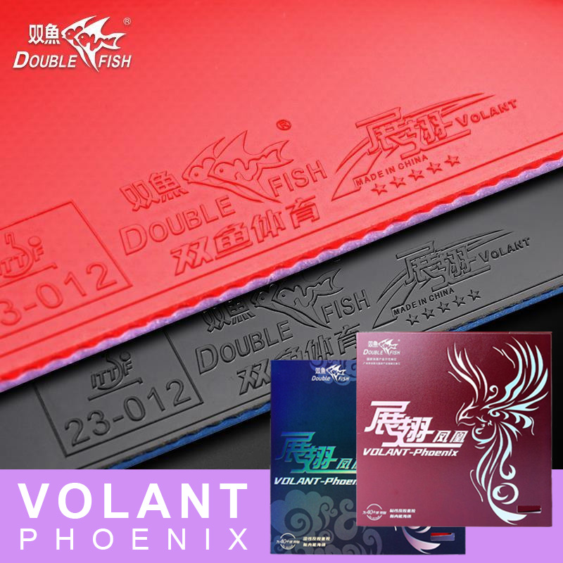 Table Tennis Venue - DUBBELE VIS Volant Phoenix Tafeltennisrubber Kleverige