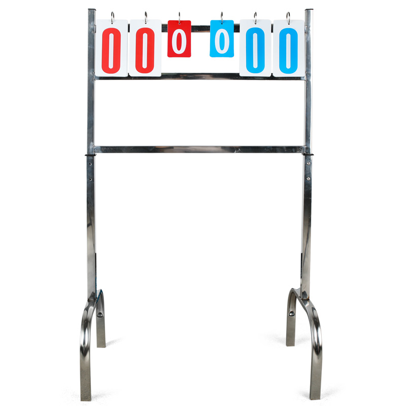 Table Tennis Score - Roestvrijstalen scorebord 804 voor basketbal, tafeltennis