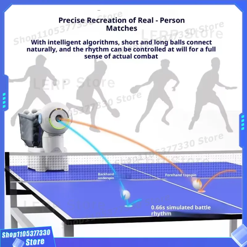 PUSUN Smart Tafeltennisrobot m - Table Tennis App recensie en prijs