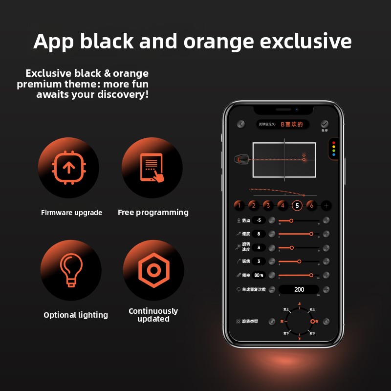 OMNI-PRO Pro Zwart Oranje Excl - Table Tennis App recensie en prijs