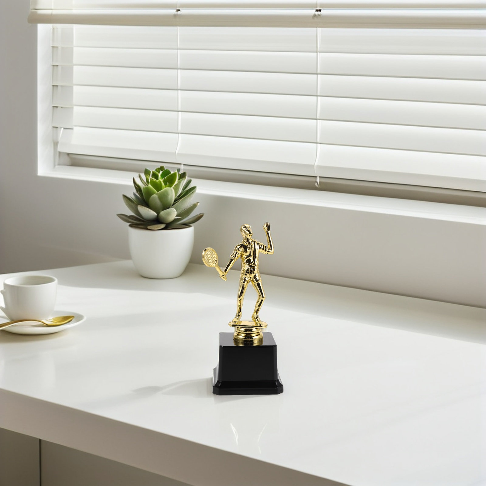 7 Plastic Trofee Beker Badmint - Table Tennis Champion recensie en prijs