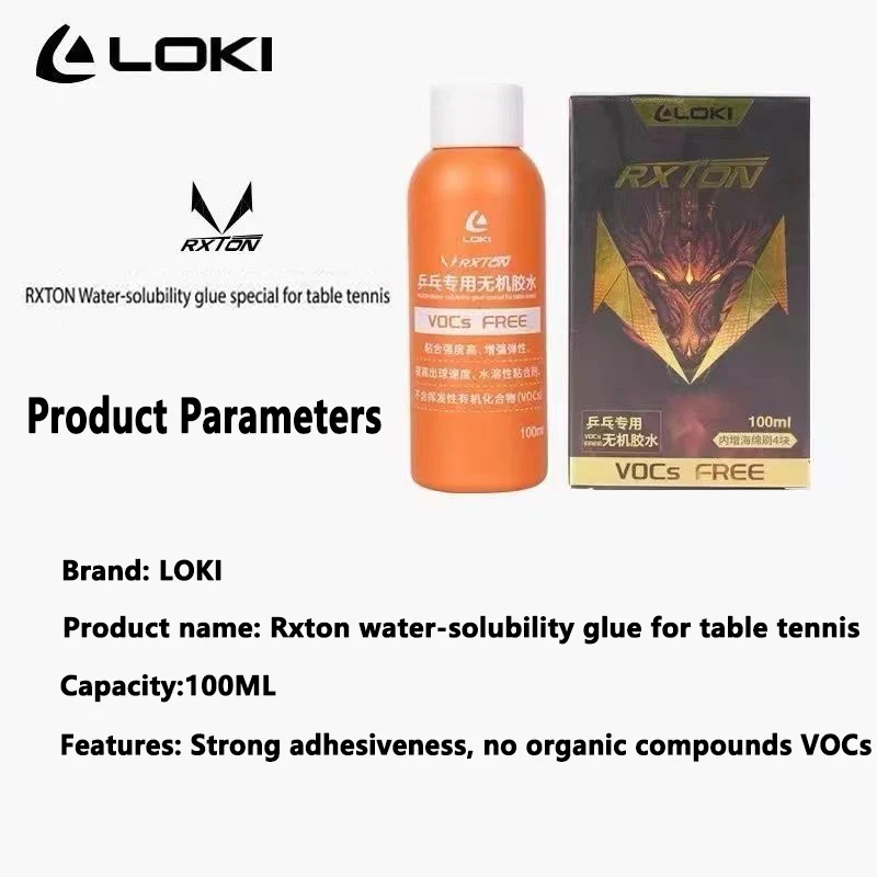 LOKI Watergedragen Lijm 100ml  - Table Tennis Venue recensie en prijs