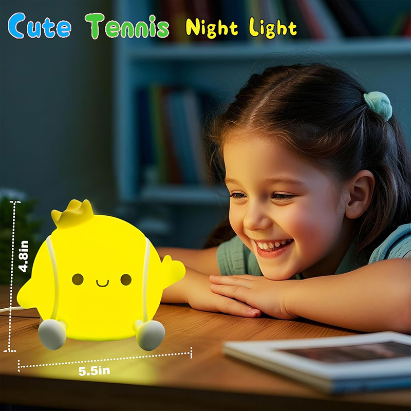 Schattig tennisnachtlampje Sil - Table Tennis App recensie en prijs