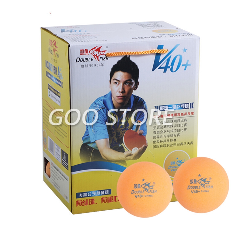 100 ballen Double Fish V40+ 1- - Table Tennis Video Game recensie en prijs