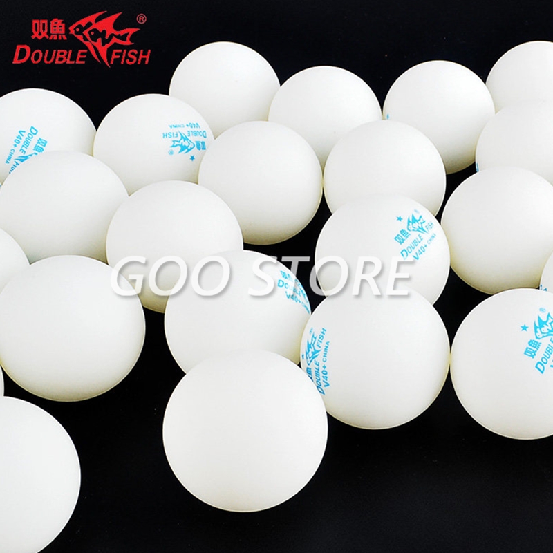 100 ballen Double Fish V40+ 1- - Table Tennis Video Game recensie en prijs