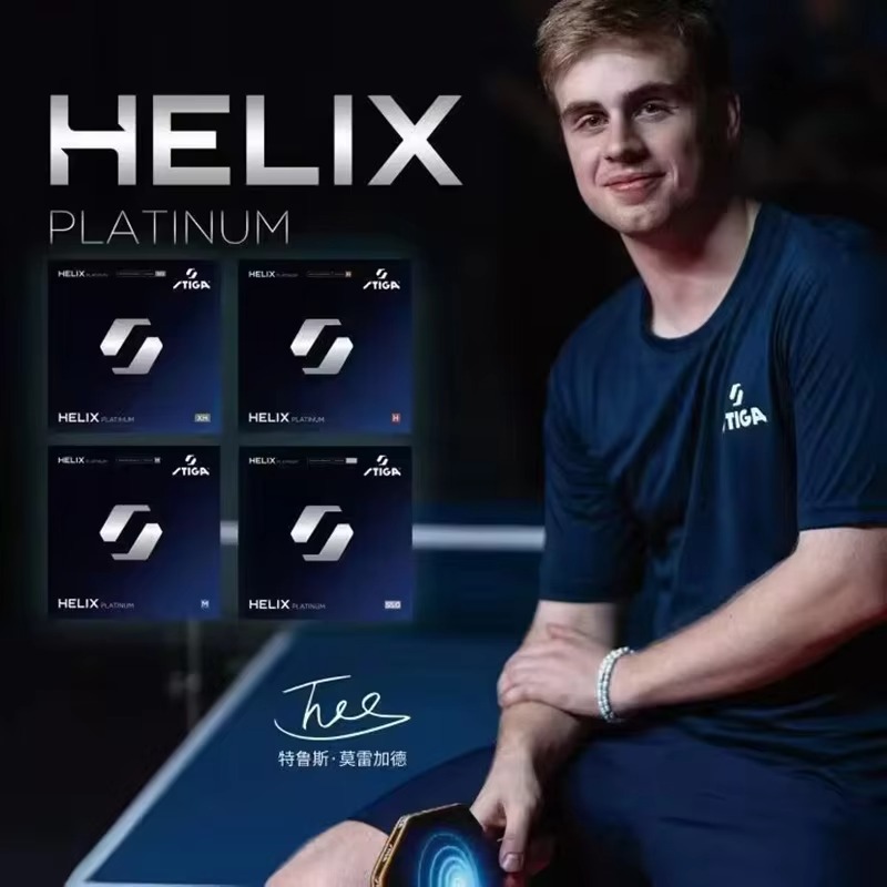2026 STIGA HELIX Platinum Tafe - Table Tennis Germany recensie en prijs