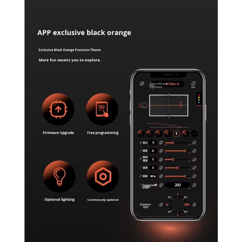 Pro Black Orange Exclusive Edi - Table Tennis App recensie en prijs