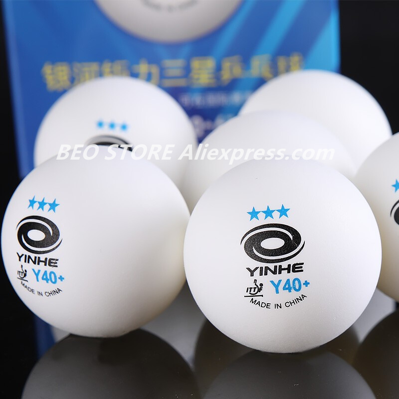 60 Ballen Yinhe 3-Star Y40 + H - Table Tennis Video Game recensie en prijs
