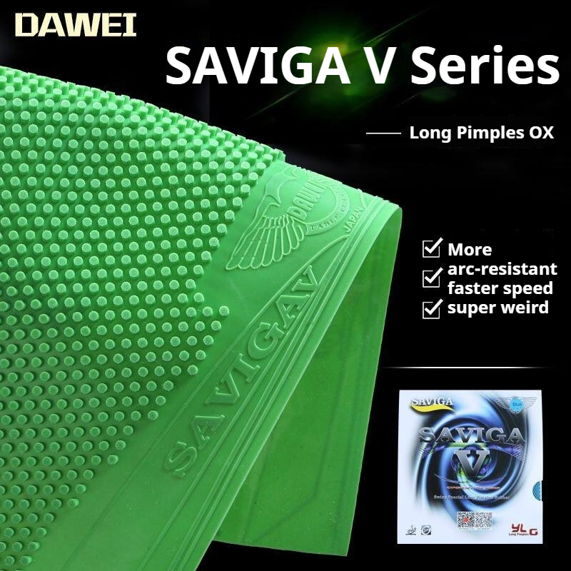 Tafeltennisrubber DAWEI SAVIGA - Table Tennis Score recensie en prijs