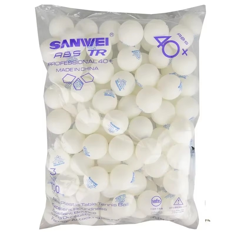 100 stuks Sanwei Nieuwe Materi - Table Tennis Video Game recensie en prijs
