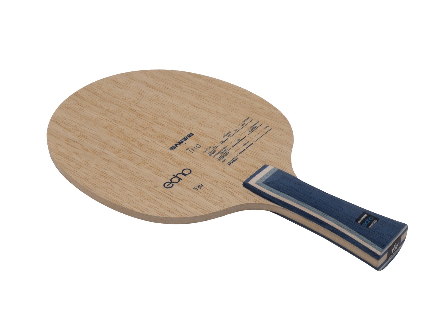 SANWEI Echo Tafeltennisblad 5- - Table Tennis Yasaka recensie en prijs