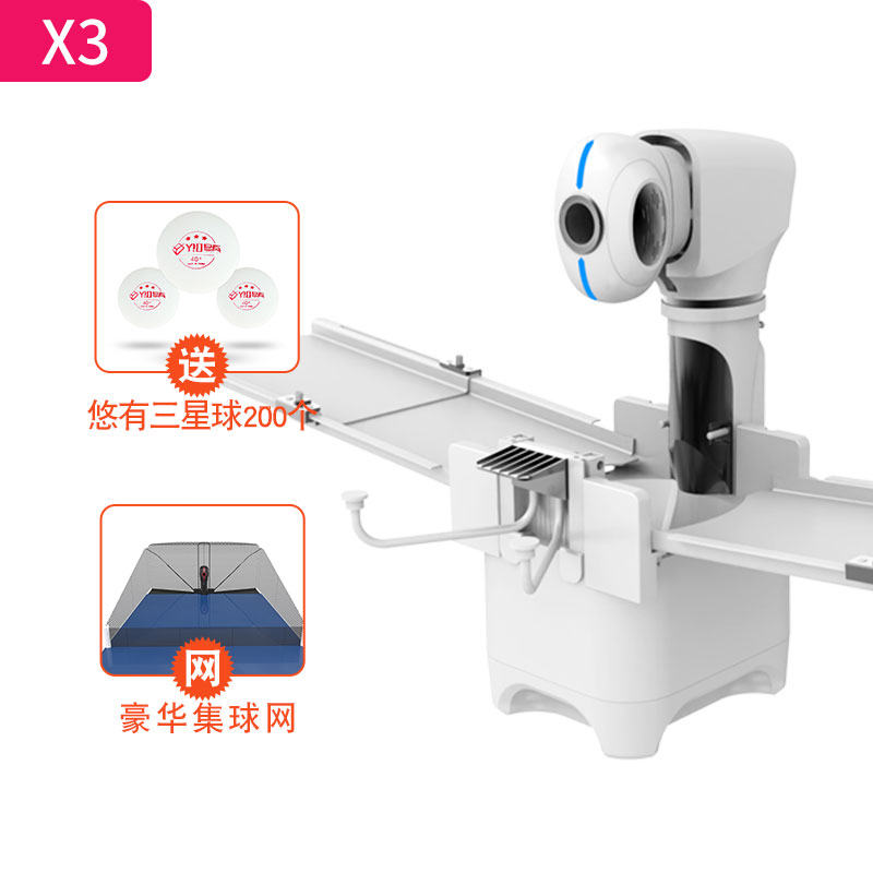 X3 Tafeltennis Serveermachine, - Table Tennis App recensie en prijs