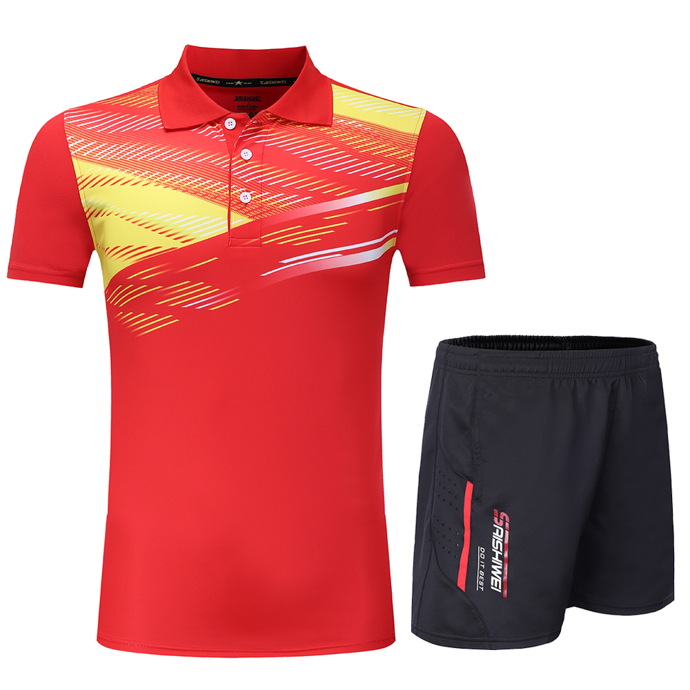 Nieuwe Heren Tennist T-Shirt T - Table Tennis Shorts recensie en prijs