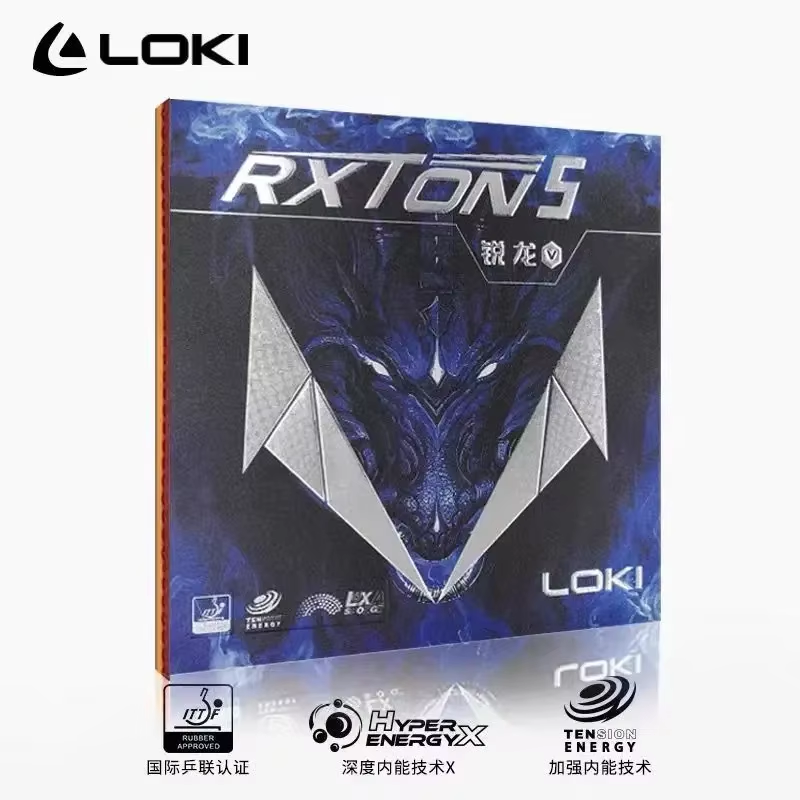 LOKI RXTON 5 Tafeltennisrubber - Table Tennis Yasaka recensie en prijs