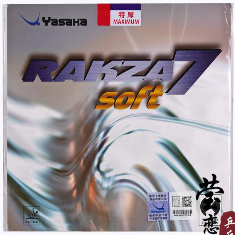 Yasaka RAKZA 7 Soft (B-77) en  - Table Tennis Yasaka recensie en prijs